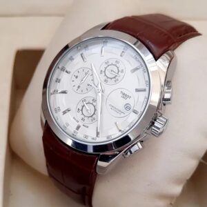 Tissot 1853 Brown Leather Strap (Chronographs)