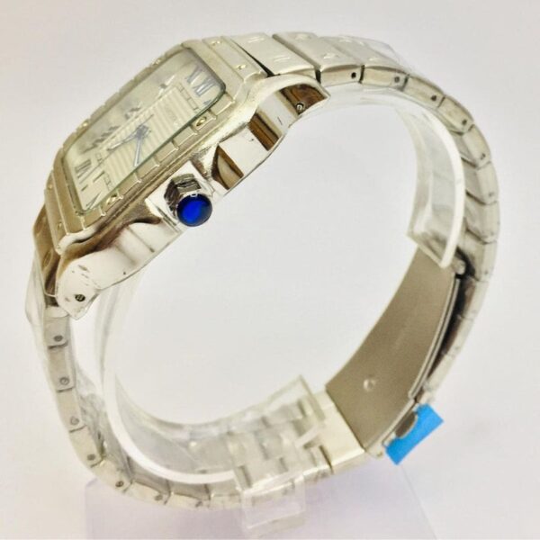Cartier Stainless Steel 40mm Silver Chain - Image 4
