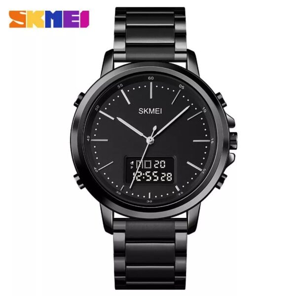SKMEI ORIGINAL SK-1652 DOUBLE TIME WATCH - Image 8