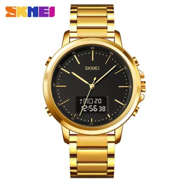 SKMEI ORIGINAL SK-1652 DOUBLE TIME WATCH - Image 7
