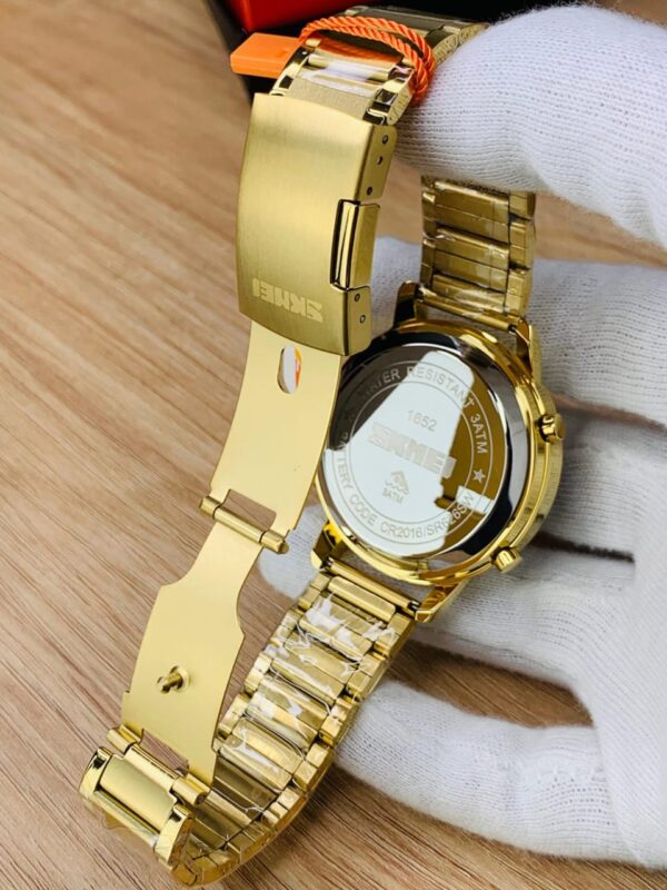SKMEI ORIGINAL SK-1652 DOUBLE TIME WATCH - Image 2